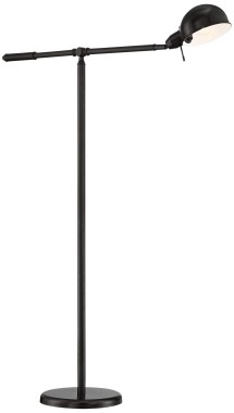 360-Lighting-Dawson-Traditional-Task-Pharmacy-Floor-Lamp-Standing-55-Tall-Dark-Bronze-Metal-Adjustable-Swing-Arm-Boom-Arm-and-Head-Decor-for-Living-Room-6