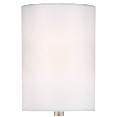 360-Lighting-Modern-Accent-Table-Lamp-21-High-Brushed-Nickel-Silver-Metal-Teardrop-White-Cylinder-Uno-Shade-Decor-for-Bedroom-Living-Room-House-Home-Bedside-Nig-6